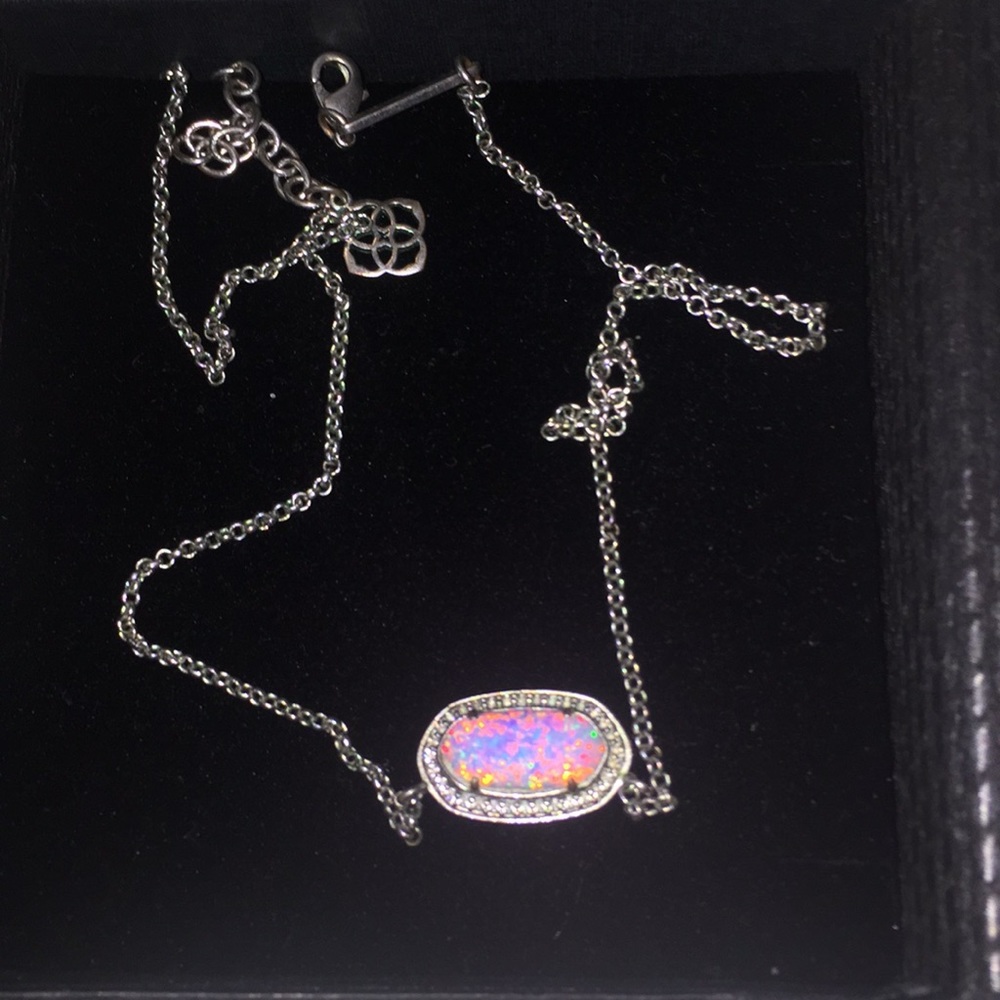 Blue ice opal Kendra Scott